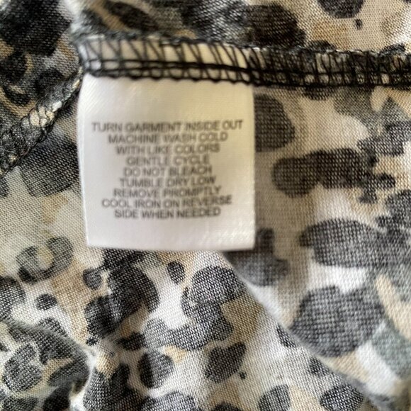 Eye Candy women's medium leopard print sleeveless stretchy maxi dress - Picture 11 of 11